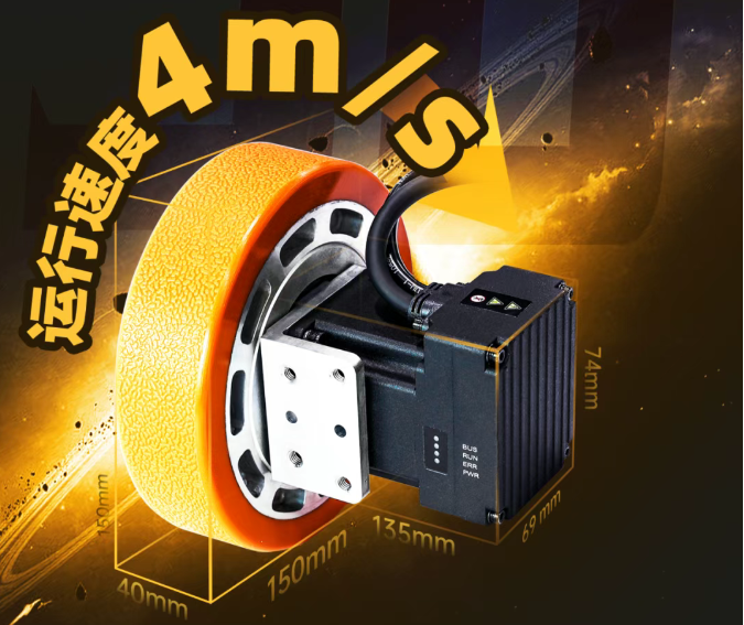 iWMC 50kg负载伺服轮正式上市,和记娱乐官网app伺服轮家族再添新成员!